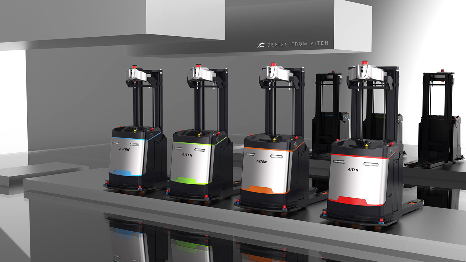 jinnianhui与AGV机器人